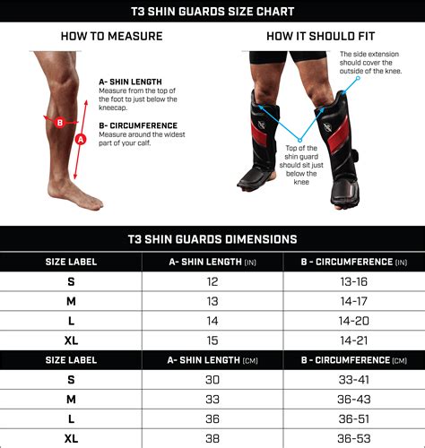 how to size shin guards.